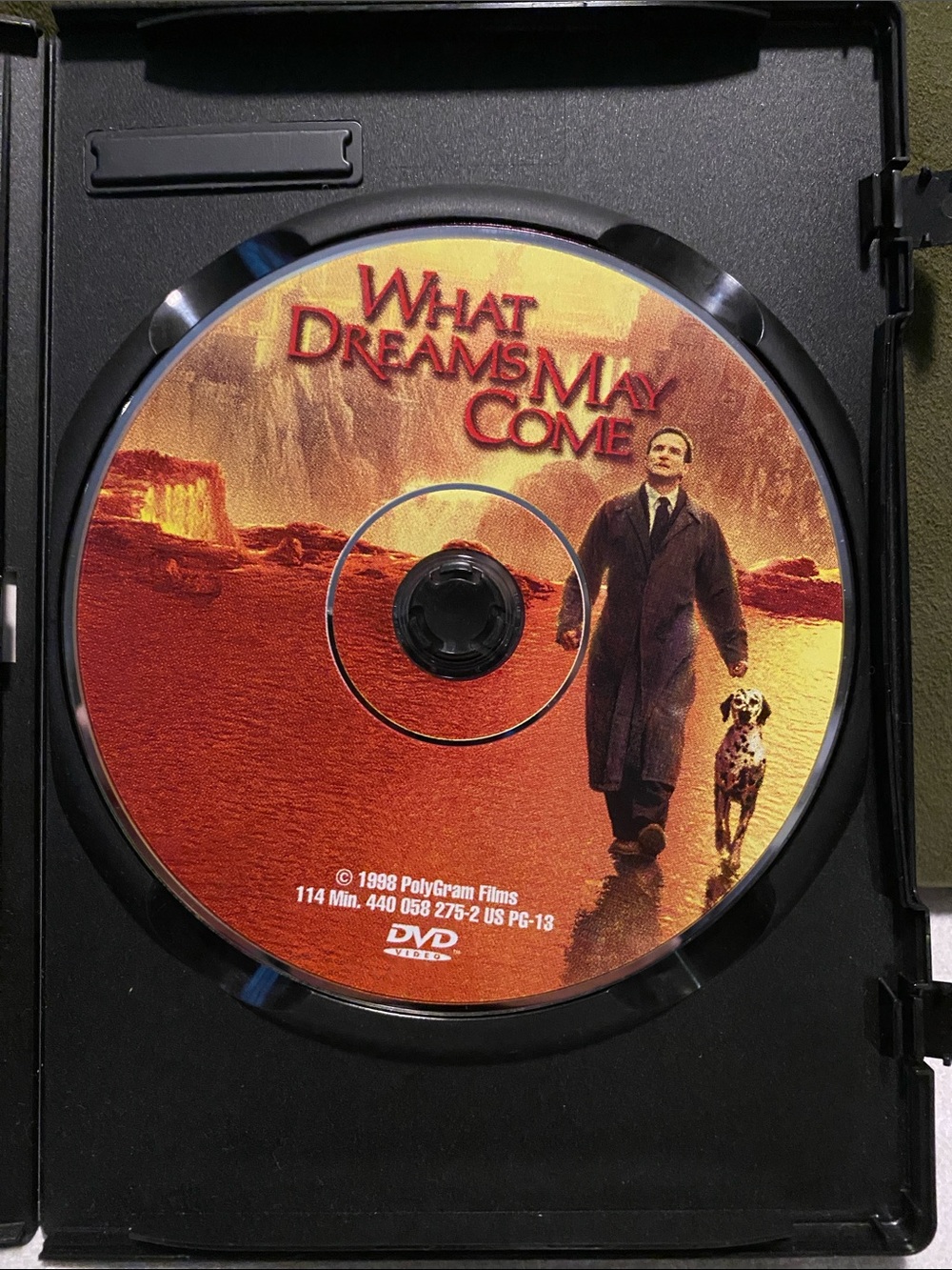 Universal What Dreams May Come DVD - Red, Yellow, Orange Artwork - Picture 3 of 4